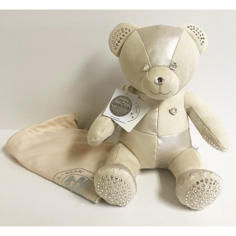 RETIRED Original 2021 BABW Build-A-Bear Swarovski Diamond Crystals Plush - NWT